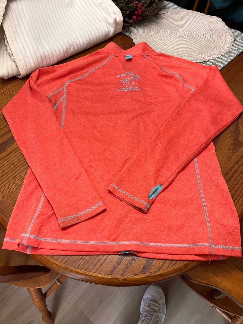 Harley-Davidson Coral Crewneck Performance Sweater